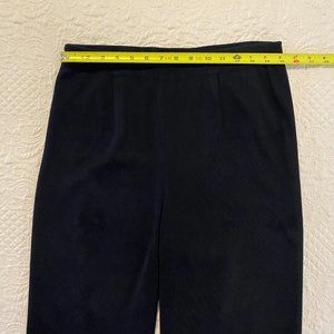 Misook Black Knit Pants M